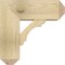 Ekena Millwork Olympic Craftsman Rough Sawn Bracket w/ Offset Brace, Douglas Fir, 8"W x 20"D x 20"H BKT0806X20X20OLY04RDF - alternate 3